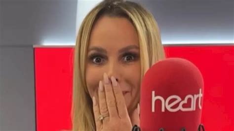 amanda holden topless|Amanda Holden, 53, strips completely naked in packed Heart FM。